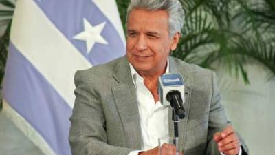 El presidente de Ecuador, Lenín Moreno, niega tener vínculos con empresa offshore INA Investment.