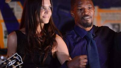 Katie Holmes y Jamie Foxx.