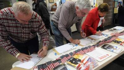 Partidarios de Ted Cruz en Jefferson, Iowa. Foto: AFP/Steve Pope