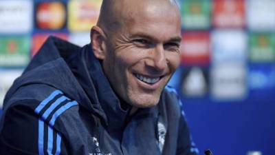 Zidane confía en que van a sacar un resultado positivo en Inglaterra. Foto EFE/ Peter Powell.