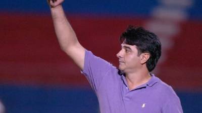 Diego Vásquez, durante el partido contra el Vida.