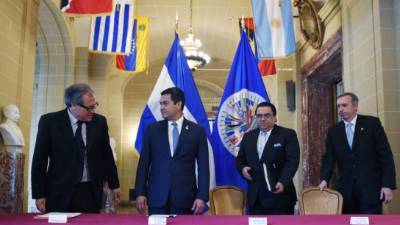 El lunes, el secretario general de la OEA, Luis Almagro, entregó al Presidente la propuesta para crear la Maccih.