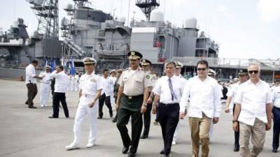 El presidente de Honduras, Juan Orlando Hernández, participa en los actos de Conmemoración de 80 años de relaciones de amistad entre Honduras y Japón. Foto de archivo/EFE