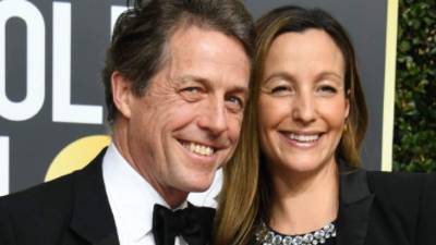 La pareja en los premios Globos de Oro de este año.