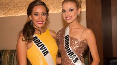 Bolivia y Honduras son compañeras de habitación en el evento.