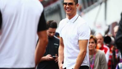 Cristiano Ronaldo está disfrutando sus vacaciones.