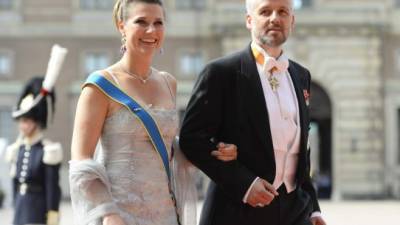 La princesa noruega Martha Louise y su esposo Ari Behn. AFP/Archivo