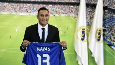 El portero costarricense Keylor Navas.