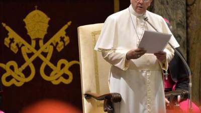 En la imagen, el papa Francisco.
