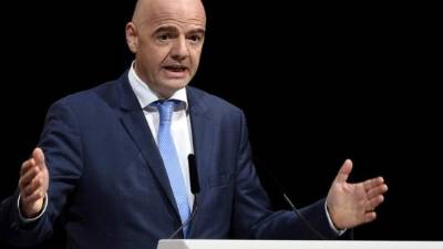 Infantino fue elegido a finales de febrero como nuevo presidente de la Federación Internacional del Fútbol Asociado (FIFA).
