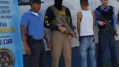 El menor ya fue remitido a la Fiscalía.