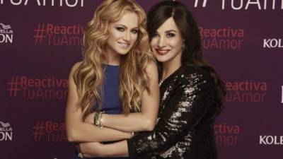 Paulina Rubio y Susana Dosamantes.