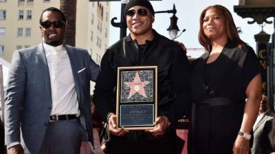 Sean Diddy Combs, LL Cool J y Queen Latifah.