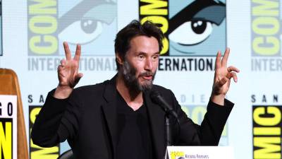 El actor Keanu Reeves.
