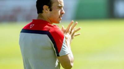 Landon Donovan en su último día con la selección estadounidense.