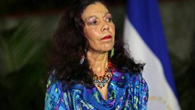 La vicepresidenta nicaragüense, Rosario Murillo.