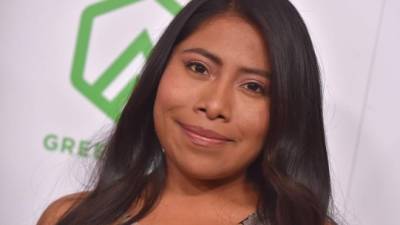 Actress Yalitza Aparicio arrives for the 30th Annual Producers Guild Awards at the Beverly Hilton hotel on January 19, 2019 in Beverly Hills. (Photo by LISA O'CONNOR / AFP)