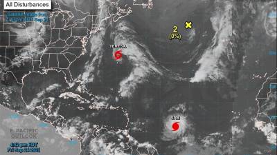 El Centro Nacional de Huracanes también sigue la pista a Sam, el séptimo huracán de la temporada 2021 en el Atlántico.