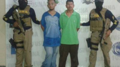 Los detenidos son Rene Orlando Venegas Diaz y Alejandro Ramírez Rodriguez.