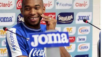 Wilson Palacios habló este martes en rueda de prensa.