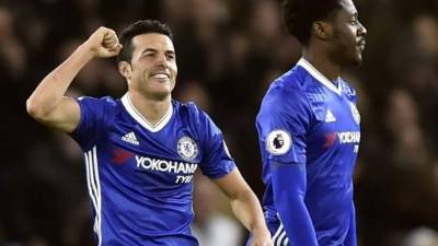 Pedro Rodríguez marcó dos goles para el triunfo del Chelsea. Foto EFE