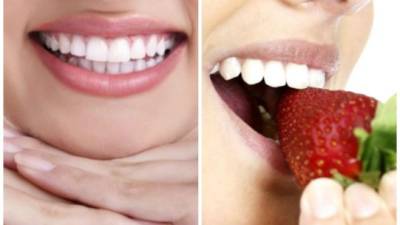 Con productos naturales puedes tener una sonrisa blanca.