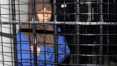 Sajida al-Rishawi era una aspirante a terrorista suicida iraquí. AFP