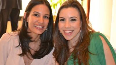 Ileana Kattán y Andrea Carías.
