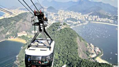 Espectacular vista de Río de Janeiro.