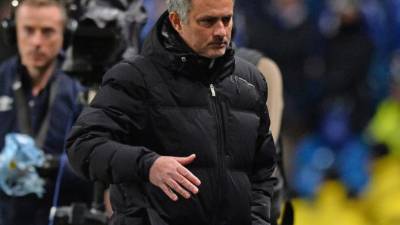 José Mourinho, durante el partido contra el Manchester City.