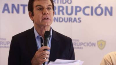 Salvador Nasralla dijo que sí habrá elecciones internas en el PAC.