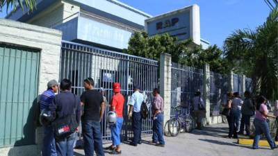Imagen de las oficinas del RAP ubicadas en San Pedro Sula.