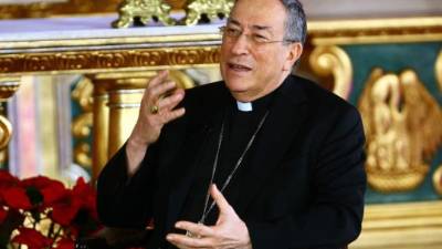 El cardenal hondureño Óscar Andrés Rodríguez.