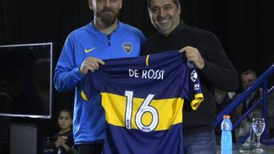 De Rossi, que llevará la casaca número 16, llegó a Buenos Aires el jueves pasado.