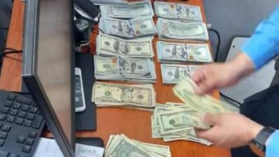 Con más de $40,000 detienen a mujer en el Villeda Morales