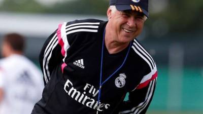 El técnico del Real Madrid, Carlo Ancelotti.