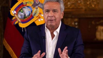Moreno anunció que reducirá su salario por la crisis económica desatada por el coronavirus en Ecuador./AFP.