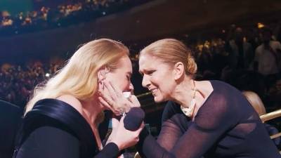 Adele hizo saber a Celine Dion que las palabras “nunca podrán definir” lo que significa para ella el que haya asistido a uno de sus conciertos junto a su familia.