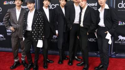 Así lucieron los chicos de BTS a su llegada a la alfombra roja de los Billboard Music Awards 2019.