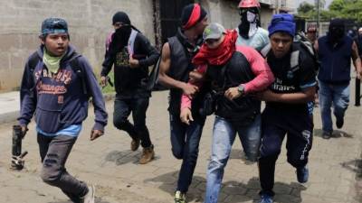 El diálogo nacional fue suspendido el lunes por la parte mediadora, la Conferencia Episcopal de Nicaragua. Foto: AFP