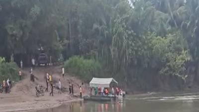 La menor se encontraba bañándose junto a varios familiares en el sector del puente Nola cuando fue sorprendida por el aumento repentino del caudal. Imagen de redes sociales.