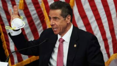 El gobernador de Nueva York, Andrew Cuomo. Foto: AFP