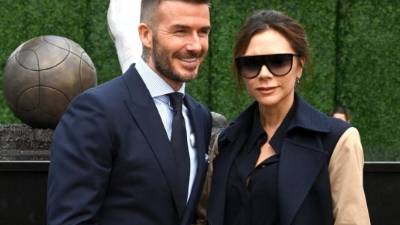 David y Victoria Beckham en una foto de archivo.