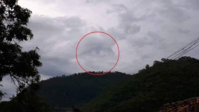 Al extraño 'ojo' lo rodea aparentemente, un cuerno.Fotos: Eli Caballero.