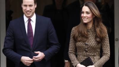 Los duques de Cambridge, William y Kate.