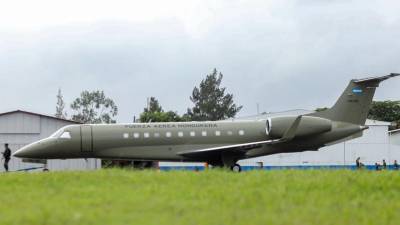 El avión presidencial fue adquirido en 2014 durante la administración del expresidente Juan Orlando Hernández por un monto de 14.8 millones de dólares.