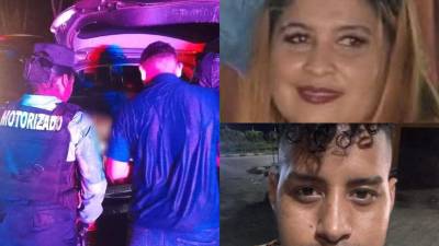 La pareja hallada sin vida dentro del baúl de una camioneta en La Ceiba fue identificada como Roger Omar Amaya Reyes, de 25 años, y Gladis Araceli Cárcamo García, de 33 años.