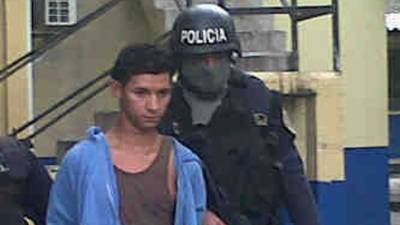 Grebi Ariel Ramírez Flores (20) supuesto extorsionador.