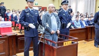 La captura de Chengyong fue posible con muestras de ADN. Imagen AFP