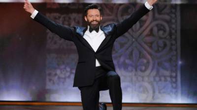 Hugh Jackman durante una de sus presentaciones.
